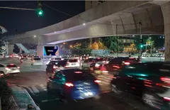 LED Pulomas Busiest Intersection - LRT