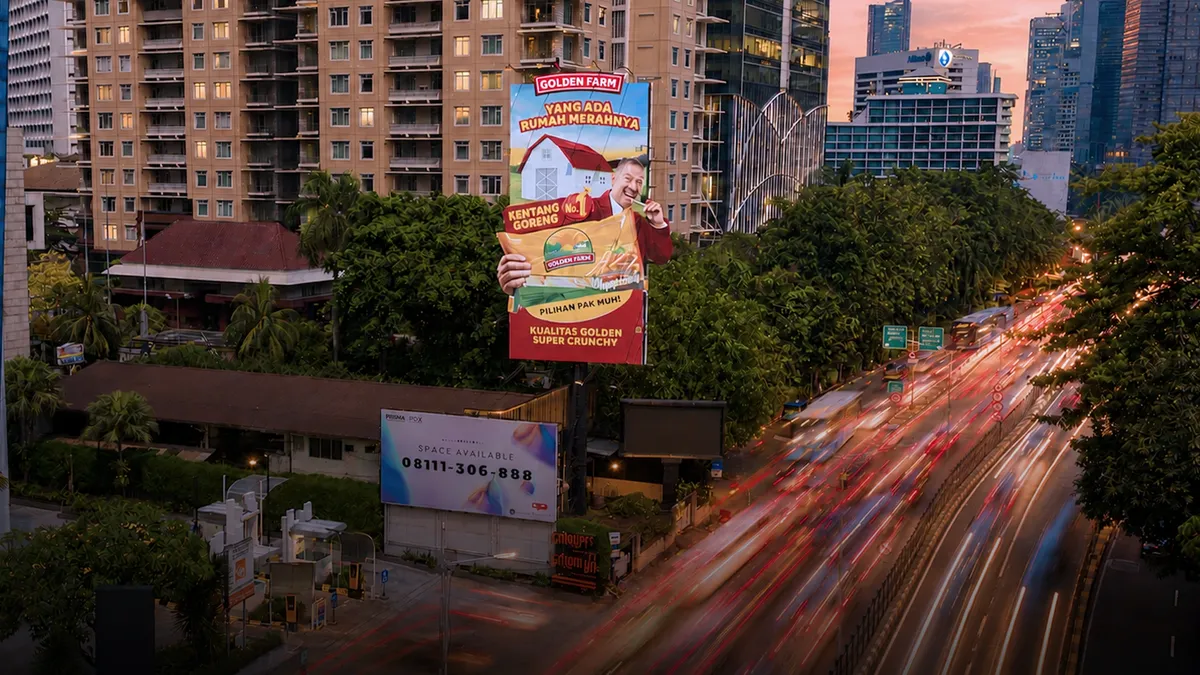 Golden Farm - Creative Billboard execution detail 2