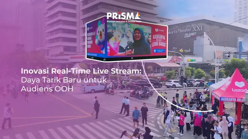 Inovasi Real-Time Live Stream: Daya Tarik Baru untuk Audiens OOH