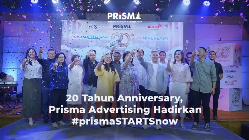 20 Tahun Anniversary, Prisma Advertising Hadirkan #prismaSTARTSnow