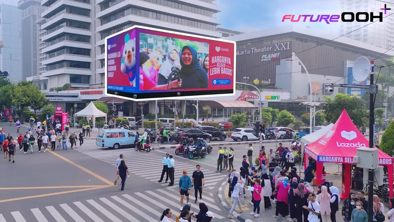 LAZADA - Integrated OOH Activation